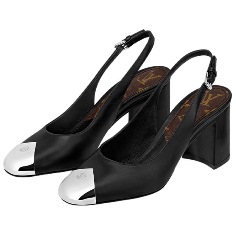 Lookbook (W) Louis Vuitton Kasut Tumit Tinggi Fesyen 'Hitam' 1A8N2F