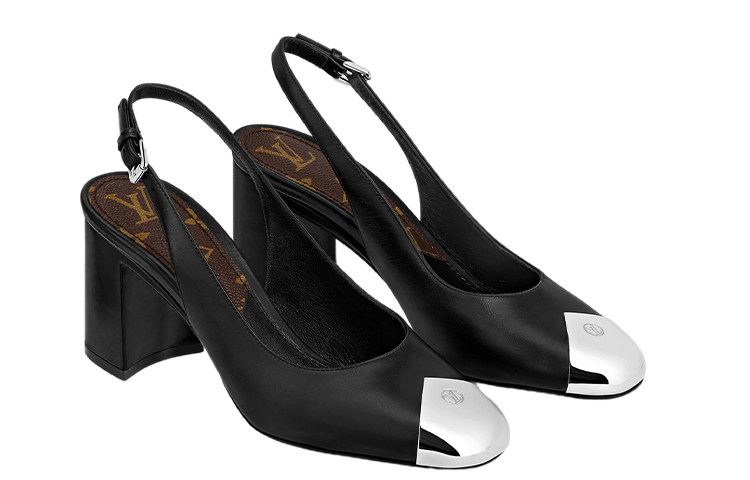 Shop (W) Louis Vuitton Kasut Tumit Tinggi Fesyen 'Hitam' 1A8N2F