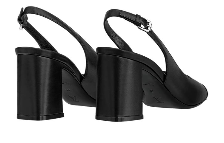 Purchase (W) Louis Vuitton Kasut Tumit Tinggi Fesyen 'Hitam' 1A8N2F