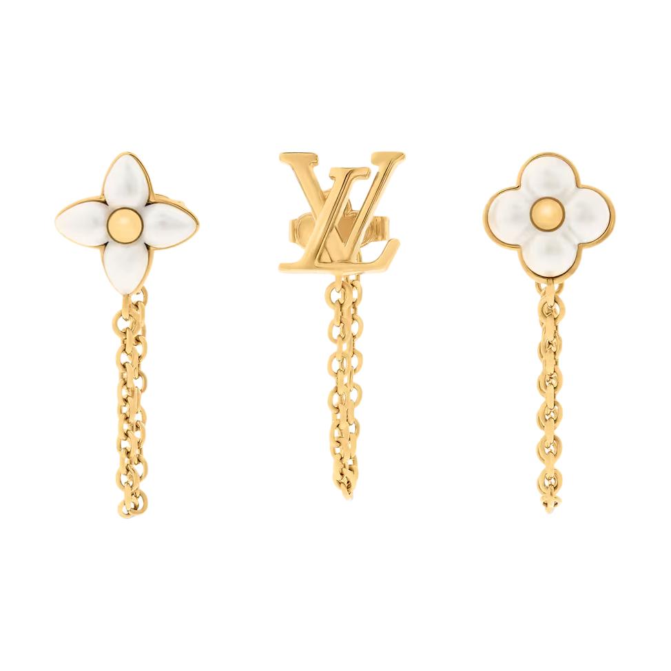 (Women) LOUIS VUITTON Fashion Metal Earrings Gold for Women. M03015 圖 2