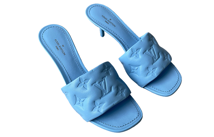 (W) LV Fashion Mule Heels 'Blue' 圖 3