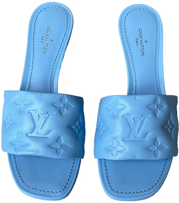(W) Louis Vuitton Fashion Sepatu Hak Tinggi Mules 'Biru' 1A8G5T Shop (W) Louis Vuitton Fashion Sepatu Hak Tinggi Mules 'Biru' 1A8G5T