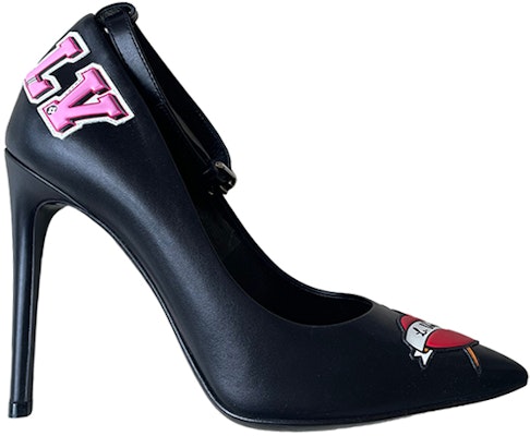 (W) 루이비통 블랙 뾰족 스틸레토 하이힐 1A4MP7 Order (W) 루이비통 블랙 뾰족 스틸레토 하이힐 1A4MP7