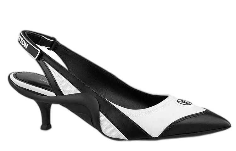 Order (W) Louis Vuitton Kasut Tumit Tinggi Hitam Berhujung Runcing 1A9QTQ