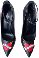 Shop (W) Louis Vuitton Puntige Stiletto Hoge Hakken ''Zwart'' 1A4MP7