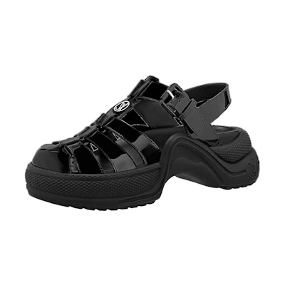 (W) LV Fashion Sandal 'Black'