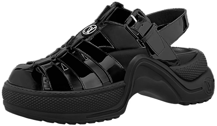 women-louis-vuitton-fashion-sandal-black-1-ab-166