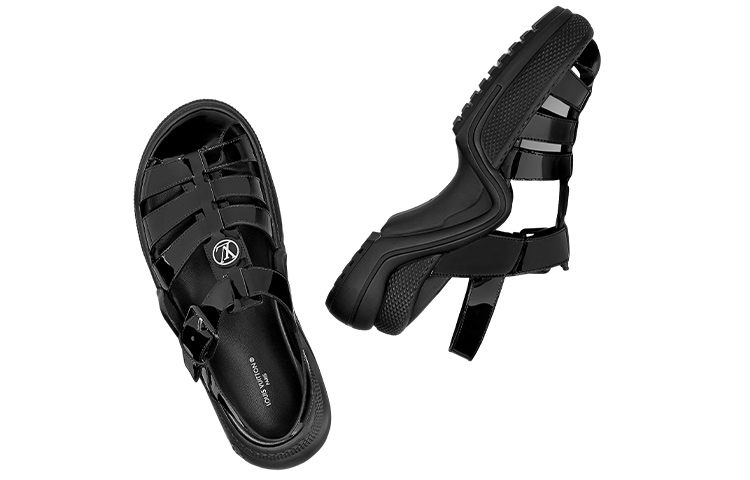Purchase (W) Sandal Fashion Louis Vuitton 'Hitam' 1AB166
