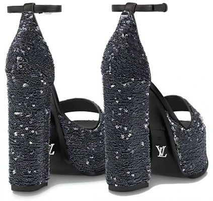 (W) Sandal Louis Vuitton Fashion 'Biru Sequin Gesper' 1AB3A3 Shop (W) Sandal Louis Vuitton Fashion 'Biru Sequin Gesper' 1AB3A3