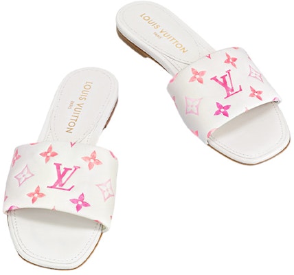 (W) Sandal Fashion Louis Vuitton 'Putih' 1ABPDZ Lookbook (W) Sandal Fashion Louis Vuitton 'Putih' 1ABPDZ