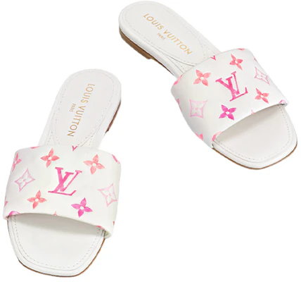 (W) Sandal Fashion Louis Vuitton 'Putih' 1ABPDZ Lookbook (W) Sandal Fashion Louis Vuitton 'Putih' 1ABPDZ
