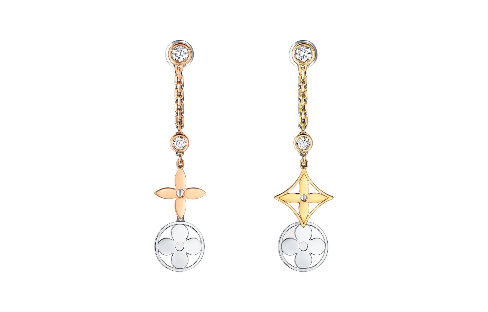 (Women) Louis Vuitton Fashion Silver Earrings for Women Q96413