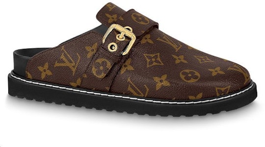 (W) ルイ・ヴィトン モノグラム ブラウン ファッション スライド 1AAW6M Order (W) ルイ・ヴィトン モノグラム ブラウン ファッション スライド 1AAW6M