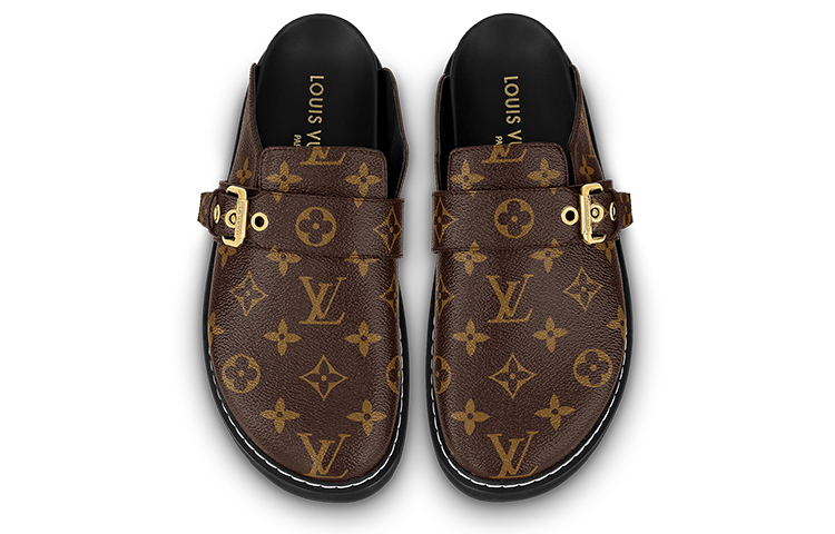Shop (W) Sandal Louis Vuitton Fashion 'Monogram Coklat' 1AAW6M