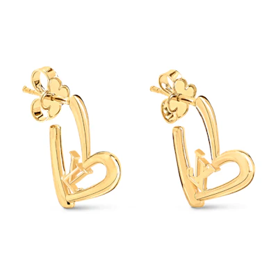 (Women) Louis Vuitton Fashion Statement Metallic Earrings M00463