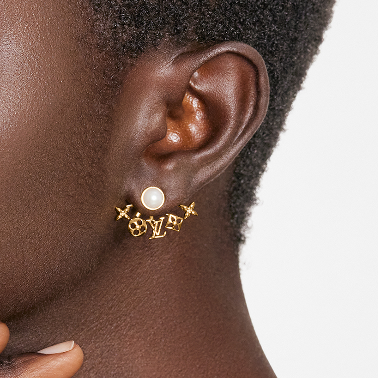 (Women) LOUIS VUITTON Fashion Stylish Metal Earrings M00601 圖 4
