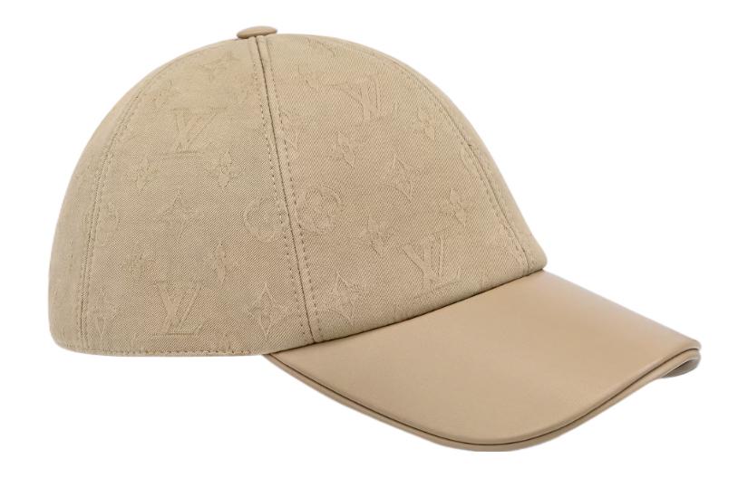 (Women) Louis Vuitton First Monogram Jacquard Baseball Cap Khaki for Women M7127M