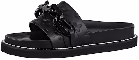 (Women) Louis Vuitton Flat Comfort Sandal 'Black' 1A9R9O (Women) Louis Vuitton Flat Comfort Sandal 'Black' 1A9R9O