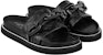 (W) Louis Vuitton Flat Comfort Sandal 'Hitam' 1A9R9O