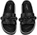 (W) Louis Vuitton Flat Comfort Sandal 'Hitam' 1A9R9O