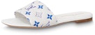 (W) Louis Vuitton Sandal Flat 'Putih' 1ABPF1
