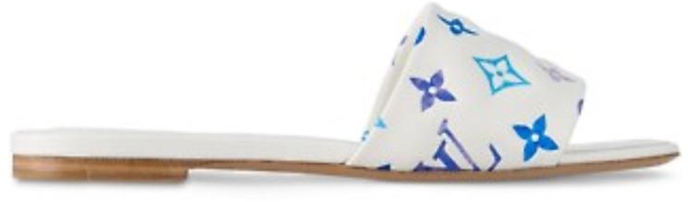 (Women) Louis Vuitton Flat Sandal 'White' 1ABPF1 Order (Women) Louis Vuitton Flat Sandal 'White' 1ABPF1