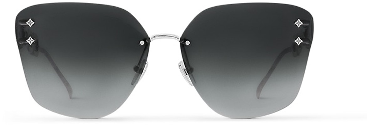 (W) ルイ・ヴィトン フローラルアクセント不規則メタルサングラス レディース シルバー Z2142U Lookbook (W) ルイ・ヴィトン フローラルアクセント不規則メタルサングラス レディース シルバー Z2142U