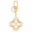 Lookbook (Women) Louis Vuitton Floral Metal Keychain Gold for Women. M02798