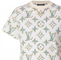 (W) Kaos LOUIS VUITTON Monogram Bunga Crewneck SS24 Putih. 1AFGRS Details for (W) Kaos LOUIS VUITTON Monogram Bunga Crewneck SS24 Putih. 1AFGRS