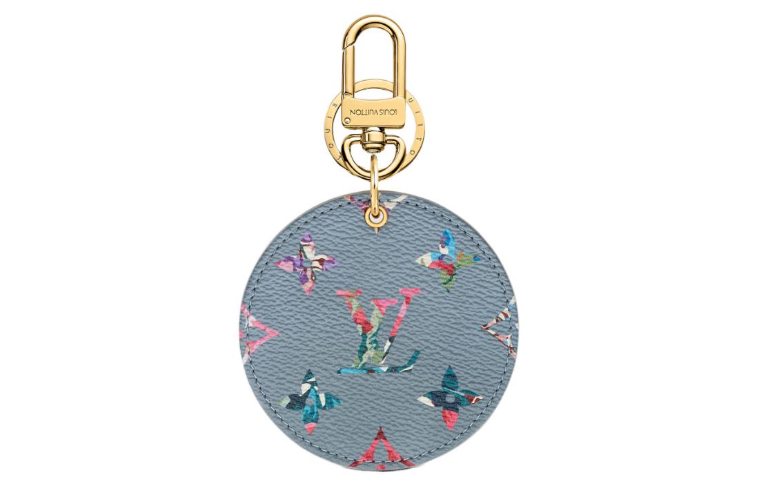 Order (Women) Louis Vuitton Floral Monogram Keychain for Women - Stylish & Minimalist Design M00877