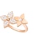 Buy (Women) LOUIS VUITTON Floral Pink 18K Gold Ring for Women. Q9L25B
