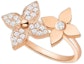 Order (Women) LOUIS VUITTON Floral Pink 18K Gold Ring for Women. Q9L25B