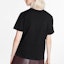 Purchase (W) Louis Vuitton Kaos Slim Fit Motif Bunga Wanita Hitam Casual 1A88S5