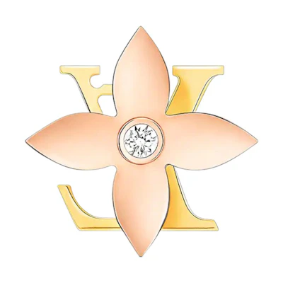 (Women) Louis Vuitton Floral Stud Earrings for Women - Gold. Q06172