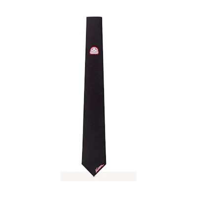 (Women) Louis Vuitton Flower Series Black Tie - Elegant and Stylish Accessory M78471