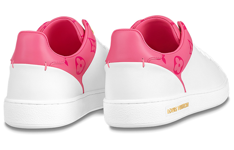 Shop (W) Zapatillas Louis Vuitton Front Row 'Blancas con Monograma Rosa' 1AB1VK