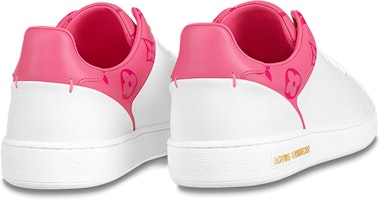 (W) Louis Vuitton Front Row Sneakers 'Putih dengan Monogram Pink' 1AB1VK Shop (W) Louis Vuitton Front Row Sneakers 'Putih dengan Monogram Pink' 1AB1VK