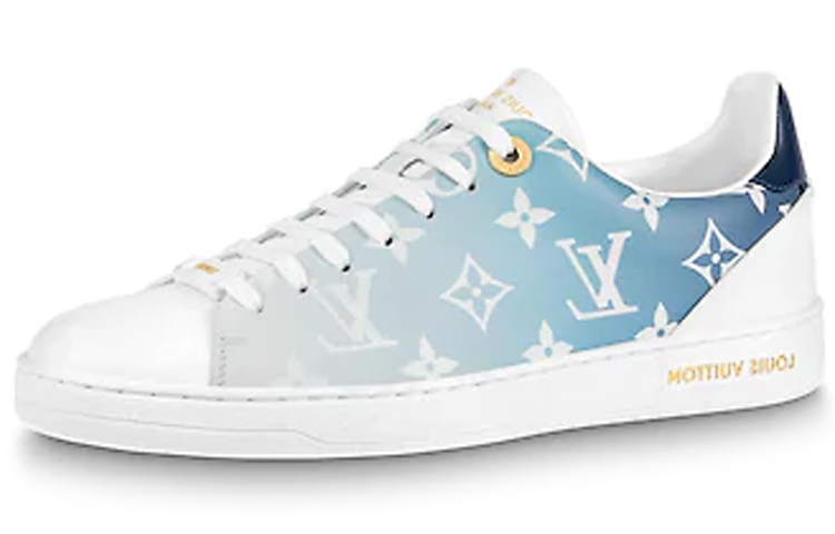 (Women) Louis Vuitton LV Frontrow Sneakers Blue 1A87D2