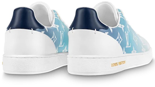 (W) ルイ・ヴィトン LVフロントロースニーカー ブルー 1A87D2 Shop (W) ルイ・ヴィトン LVフロントロースニーカー ブルー 1A87D2