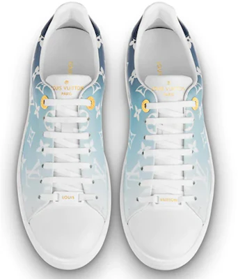 路易威登 Louis Vuitton Frontrow 小牛皮 女款 休閒鞋 藍色 Purchase 路易威登 Louis Vuitton Frontrow 小牛皮 女款 休閒鞋 藍色