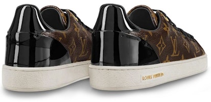 LOUIS VUITTON Frontrow Monogram 漆面運動 時尚板鞋 女款 老花色 Lookbook LOUIS VUITTON Frontrow Monogram 漆面運動 時尚板鞋 女款 老花色