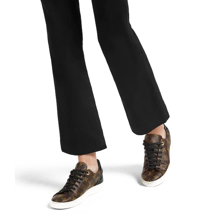 Purchase LOUIS VUITTON Frontrow Monogram 漆面運動 時尚板鞋 女款 老花色