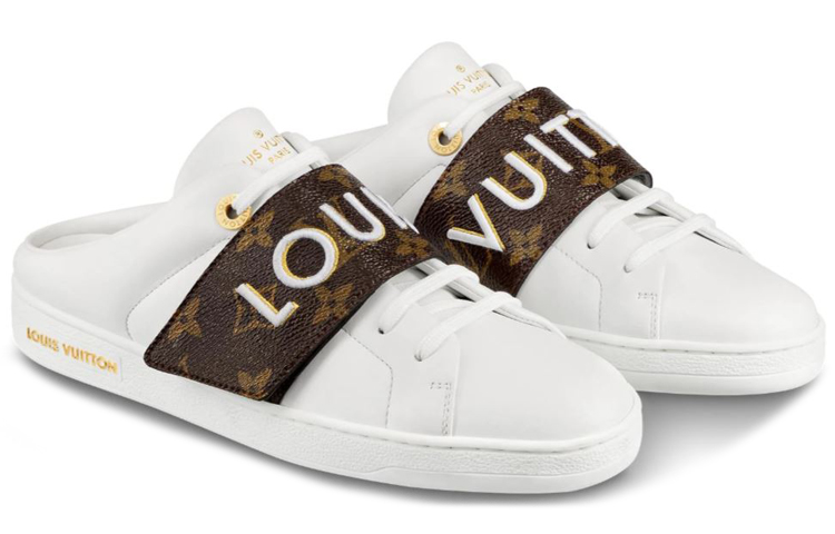 (W) LV Frontrow 'White Brown' 圖 3