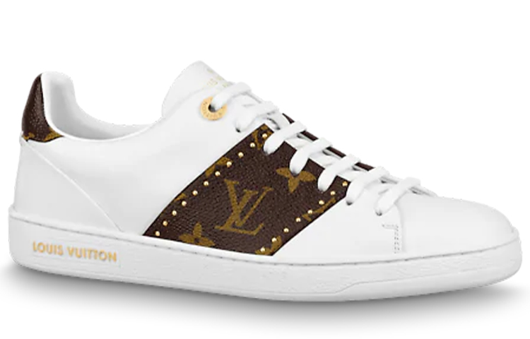 (W) LV Frontrow Sneakers 'White with Brown Monogram' 圖 2