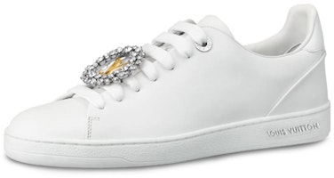 (Women) Louis Vuitton LV Frontrow Sports Shoes 'All White' 1A5MH9 (Women) Louis Vuitton LV Frontrow Sports Shoes 'All White' 1A5MH9