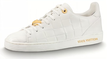 (Women) Louis Vuitton Frontrow Sneakers 'All White' 1A4VP (Women) Louis Vuitton Frontrow Sneakers 'All White' 1A4VP
