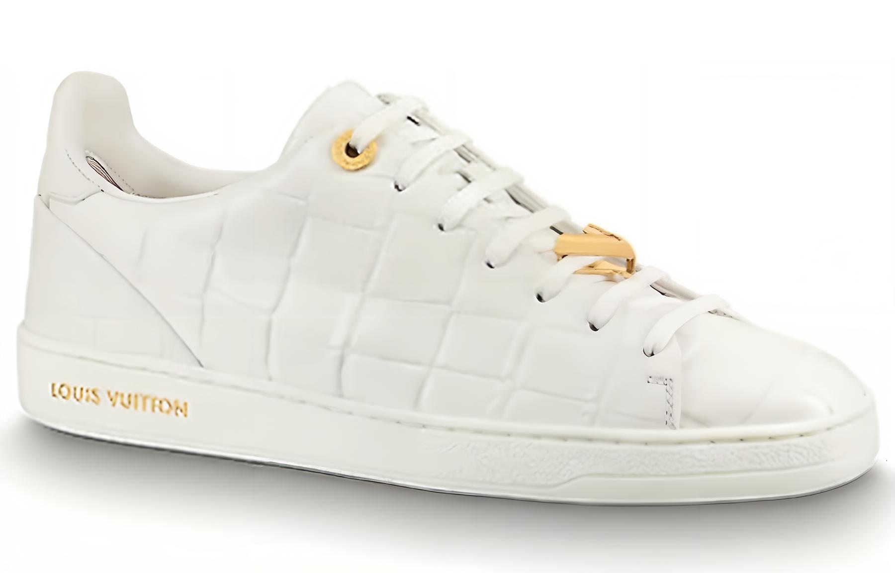 (W) LV Frontrow Sneakers 'All White' 圖 2