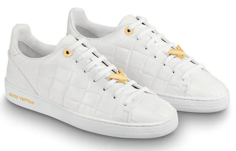 (W) LV Frontrow Sneakers 'All White' 圖 3