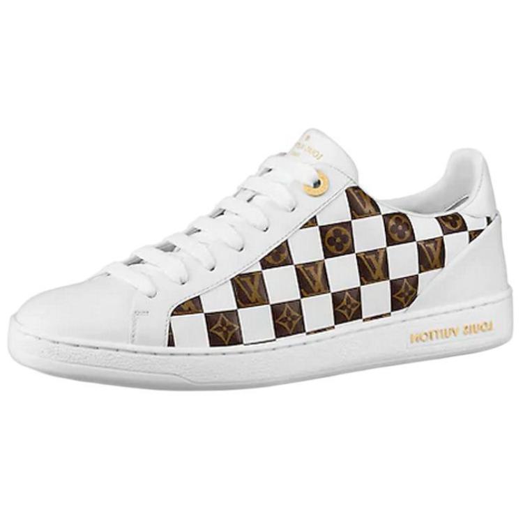 (Women) Louis Vuitton Frontrow Sneakers 'White' 1A678