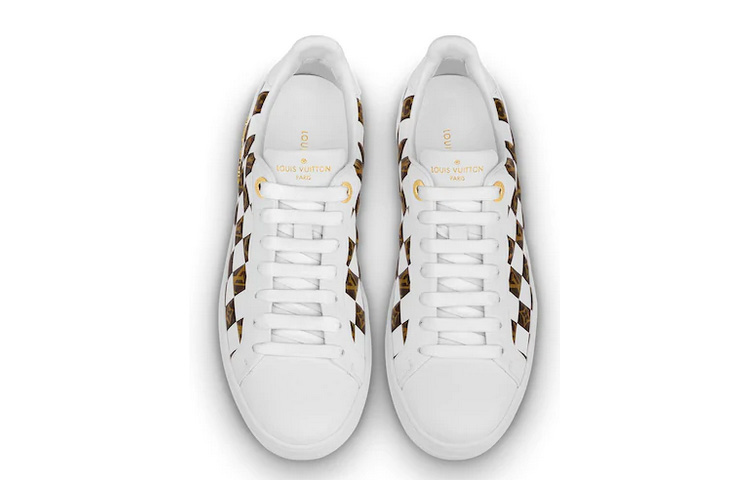Shop (W) Louis Vuitton Kasut Frontrow 'Putih' 1A678